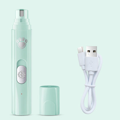 Pet Nail Trimmer Boxed USB Rechargeable