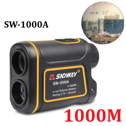 Outdoor handheld golf rangefinder