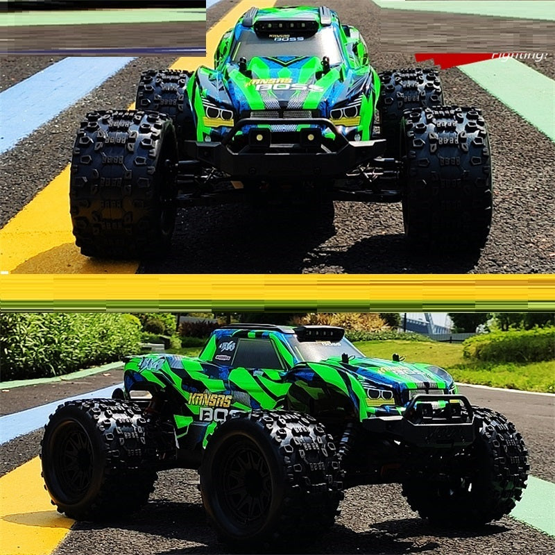 Coche teledirigido todoterreno profesional RC de alta velocidad 4x4 eléctrico sin escobillas para adultos