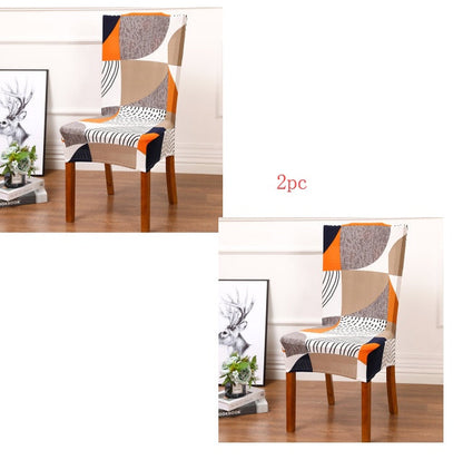 Funda de silla para el hogar, funda de silla de hotel, funda de silla para paquete, funda de silla elástica siamesa, funda de silla de oficina para ordenador