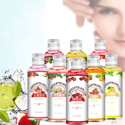 Fruit Flavor Body Lubricating Fluid – Wash-Free Couples Intimate Moisturizer