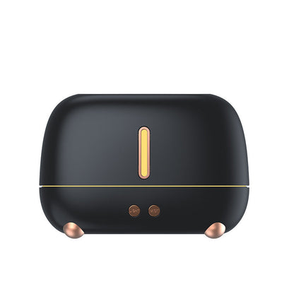 Flame Aroma Diffuser & Humidifier – LED Flame Effect, 3 Colors