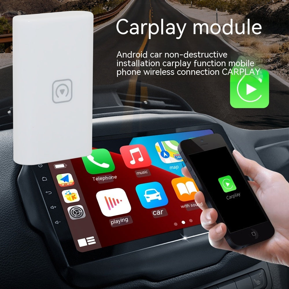 Module adaptateur Carplay sans fil Écran de projection miroir pour autoradio Android