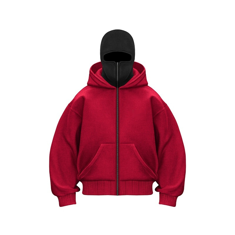 Double Hood Fleece-Lined Sweater – Ultra-Warm Cozy Hoodie for Men & Women
