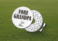 Grandpa Golf Ball Marker