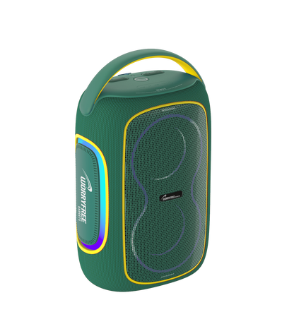 50W Wireless Bluetooth Speaker with RGB Lights & Carry Handle