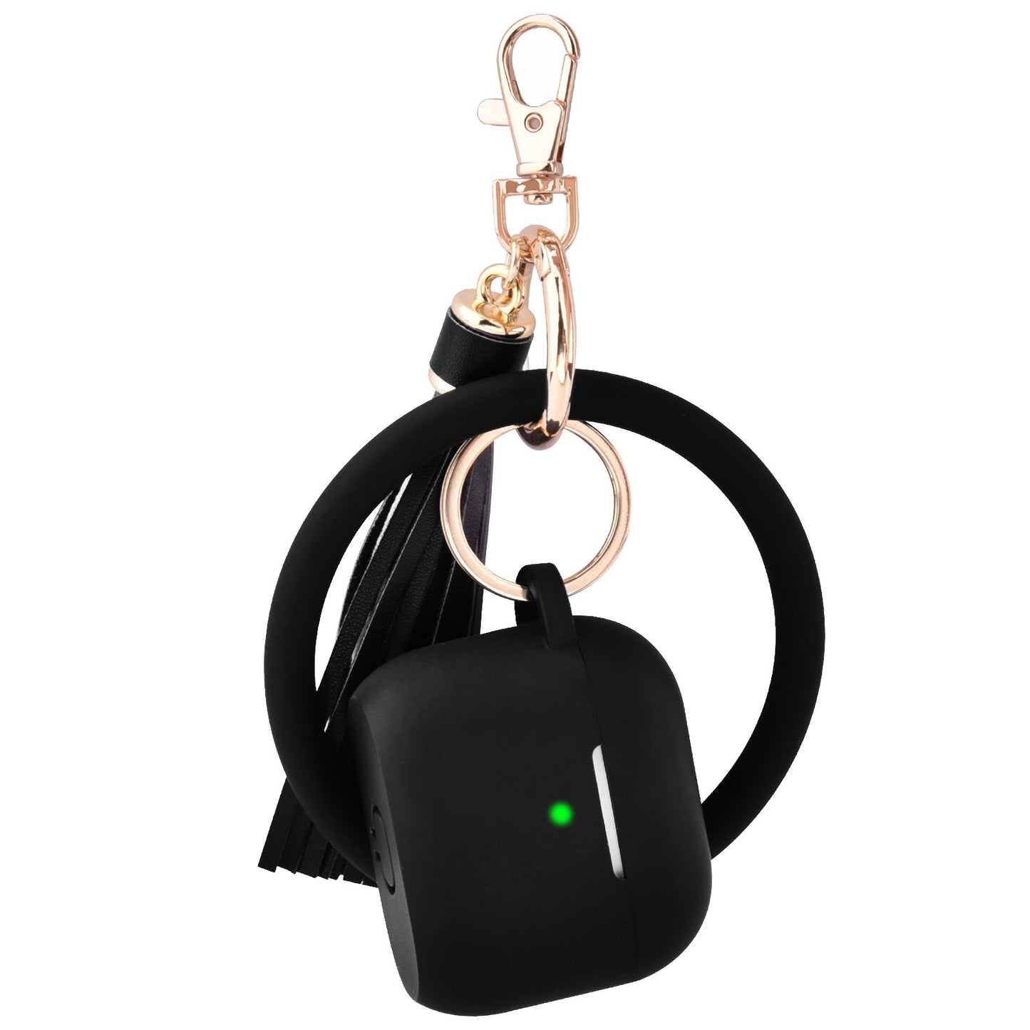 Étui en silicone pour Apple Airpod 3 avec porte-clés