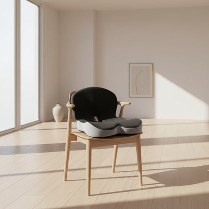 Memory Foam Seat Cushion with Lumbar Support for Office Chair