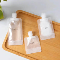 Squeeze & Go Pouch Portable Fluid Makeup Bag