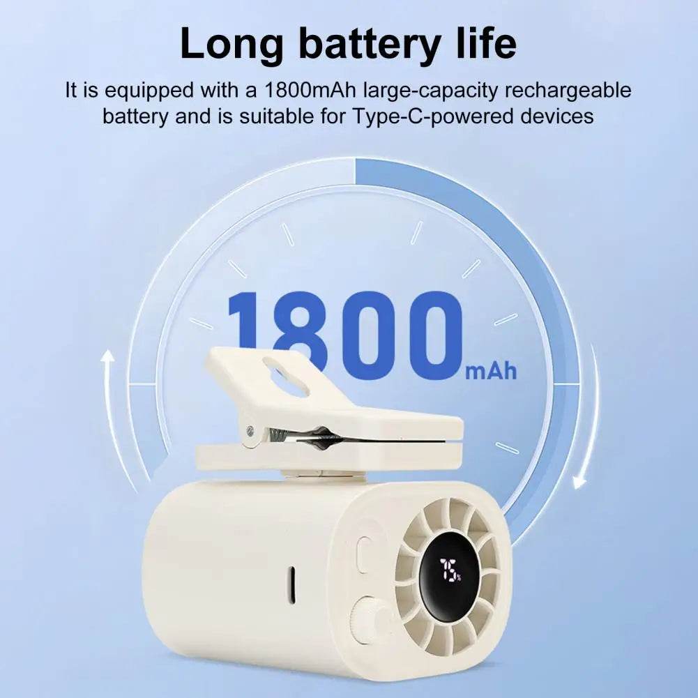 Rafraîchissez-vous partout : ventilateur rafraîchissant rechargeable par USB