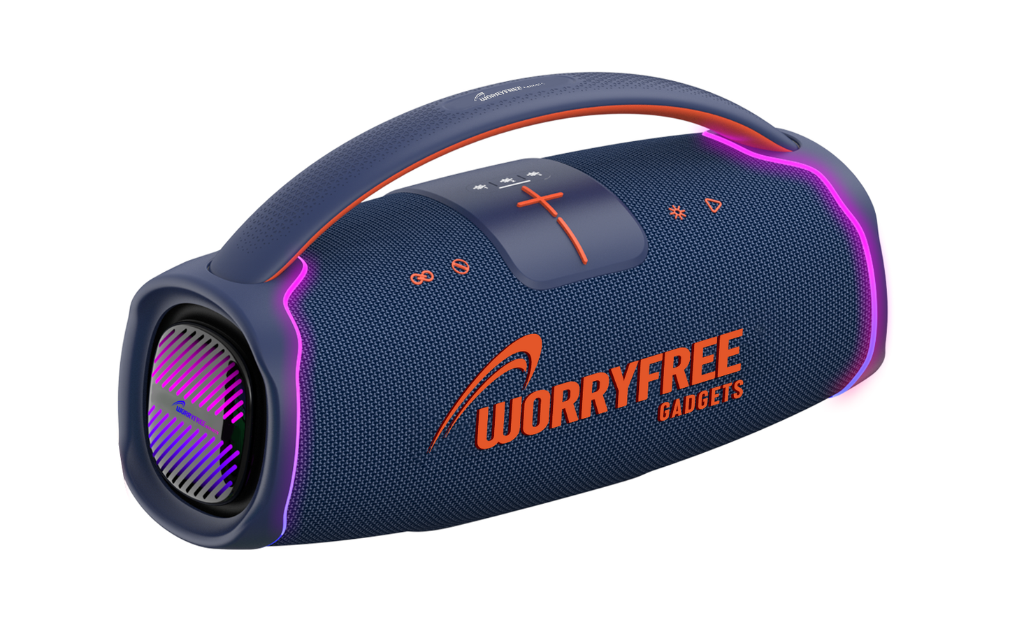 300W Portable Bluetooth Speaker with Handle, One Microphone