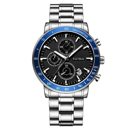 Waterproof Watch Luminous Small Three-pin Steel Watch