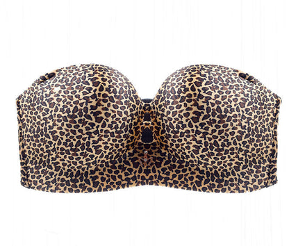Strapless Plus Size Bra Non-slip No Steel Ring Invisible Tube Top Plus Size Underwear