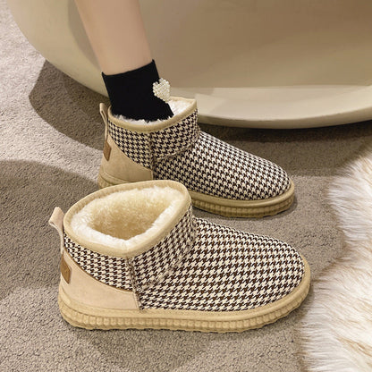 Women's Outdoor Padded Thickening Warm Hundred Cotton Boots