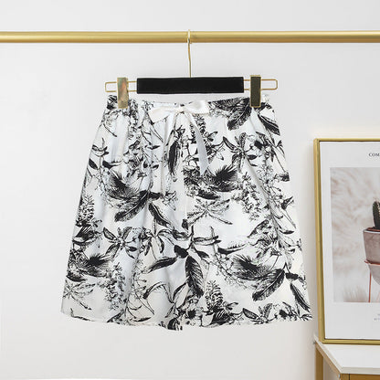 Pantalon de pyjama en soie de coton pour femme, short d'été fin et décontracté