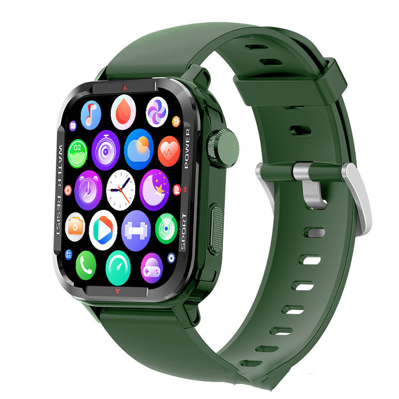 Montre intelligente sportive Bluetooth avec suivi de la pression artérielle et de l'oxygène sanguin