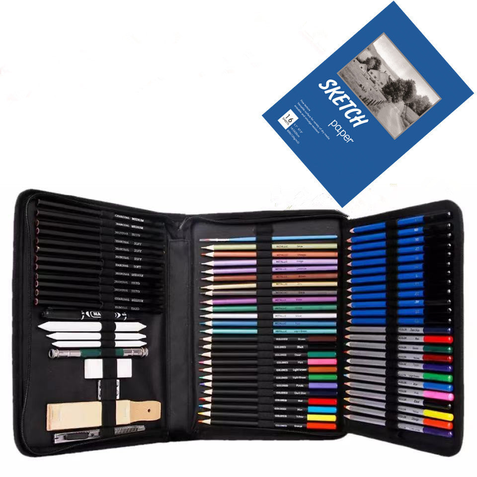 Ensemble de peinture aux mines de couleur, nouveau produit, kit d'outils de dessin au crayon de couleur