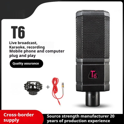 Microphone, Condenser Wired Noise Cancelling Microphone