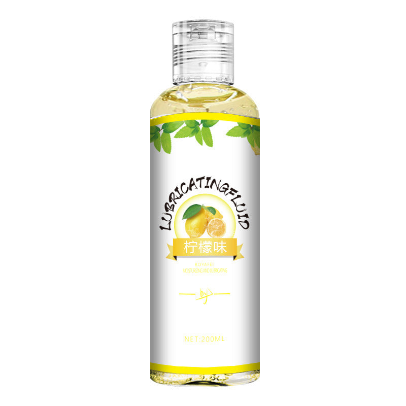 Fruit Flavor Body Lubricating Fluid – Wash-Free Couples Intimate Moisturizer