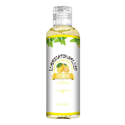 Fruit Flavor Body Lubricating Fluid – Wash-Free Couples Intimate Moisturizer