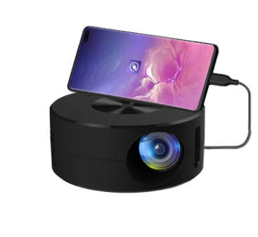 Mini-projecteur intelligent WiFi portable 1080P Home Cinéma vidéo LED pour lecteurs multimédias