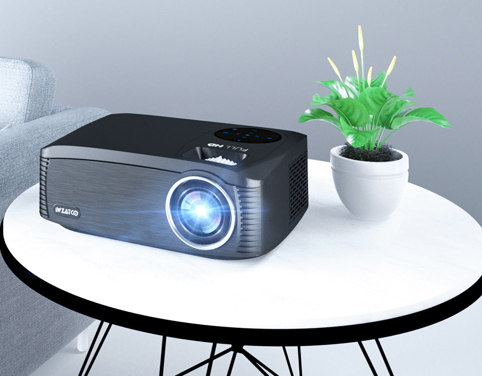 Smart Android 4K HD Projector – 1080P Home & School Laser Projector