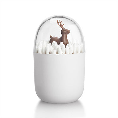 Boîte de rangement de cure-dents multi-usages en forme d'animal et de plante