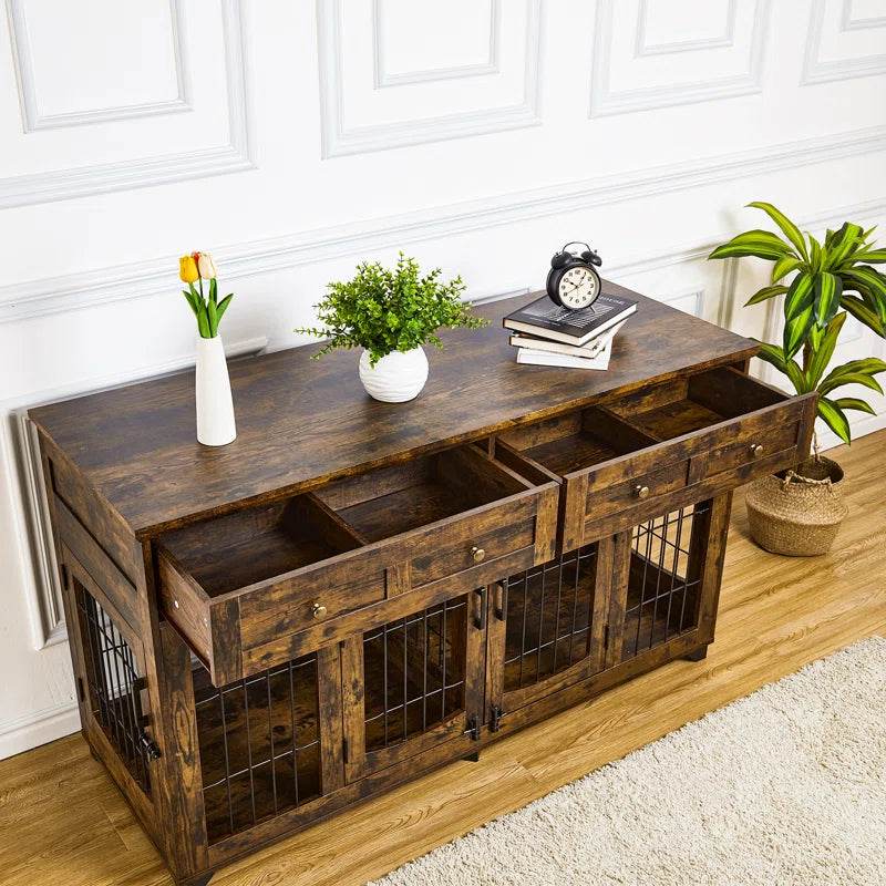 Modern Console Dog Crate