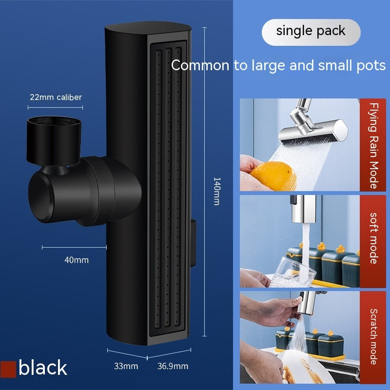 Multi-Gear Copper Faucet Extender Sprinkler