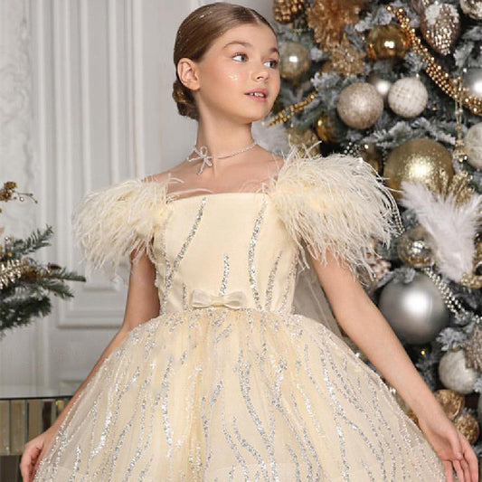 Robe de Noël personnalisée pour fille