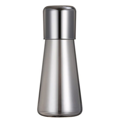 Glass Large Capacity Electroplating Cold Water Bottle Set