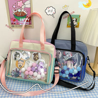 Ladies Fashion Two-Dimensional Crossbody Pain Bag