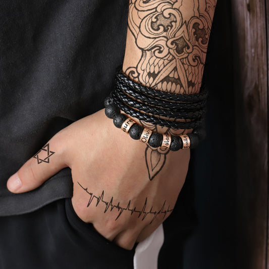 Accessories Letter Bracelet Men's Personality Lettering