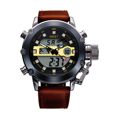 Men's Multi-functional Casual Sports Waterproof Electronic Watch