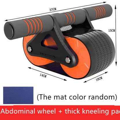 Double Wheel Abdominal Exerciser Fitness