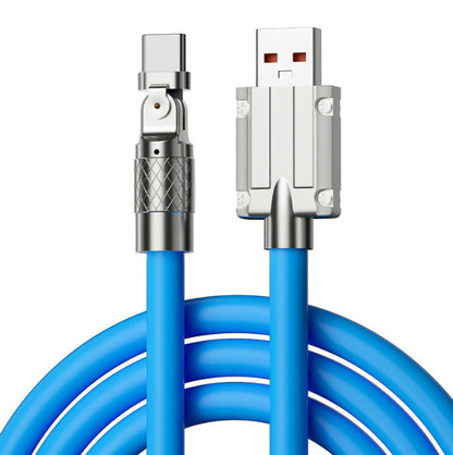 Mobile Game Rotating Elbow Data Super Fast Charge Charging Cable