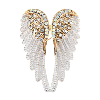 Angel Wings Brooch Corsage Clothing Accessories