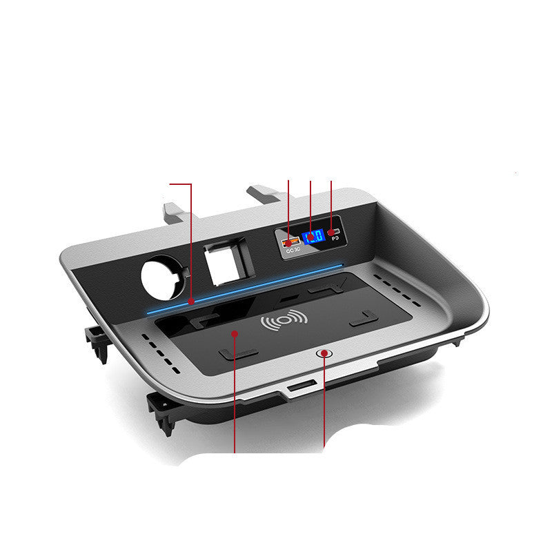 Accesorios de panel de carga rápida para coche modificado Weilanda