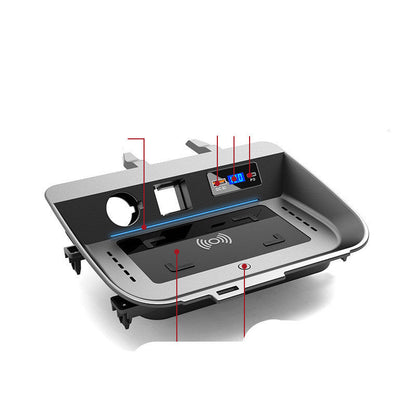 Accesorios de panel de carga rápida para coche modificado Weilanda