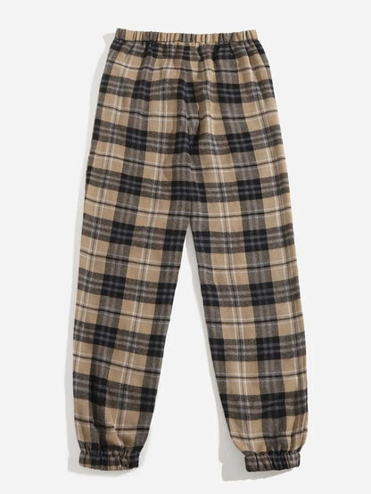 Comfort Casual Printed Ankle Banded Pants Loose Sports Versatile Sweatpants