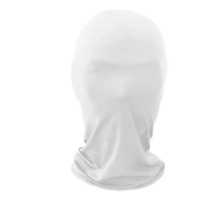 2pcs Black Cosplay Full Mask | Breathable Thin Hood for Halloween and Party Costumes
