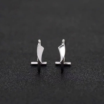 2 Piece Set Stainless Steel Clip-On Nose and Lip Rings | Punk Style Fake Piercing Jewelry