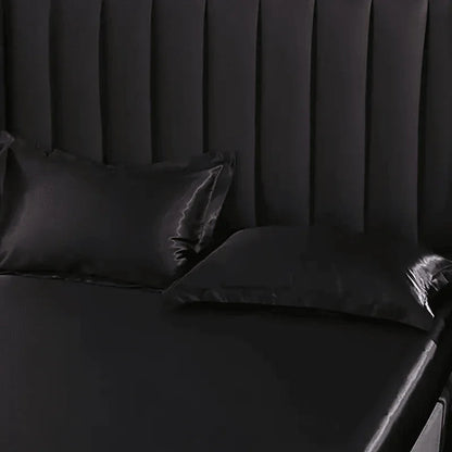 2 Pack Satin Silk Pillowcases for Hair & Skin – Soft, Smooth, Cooling Pillow Covers (Queen Size)