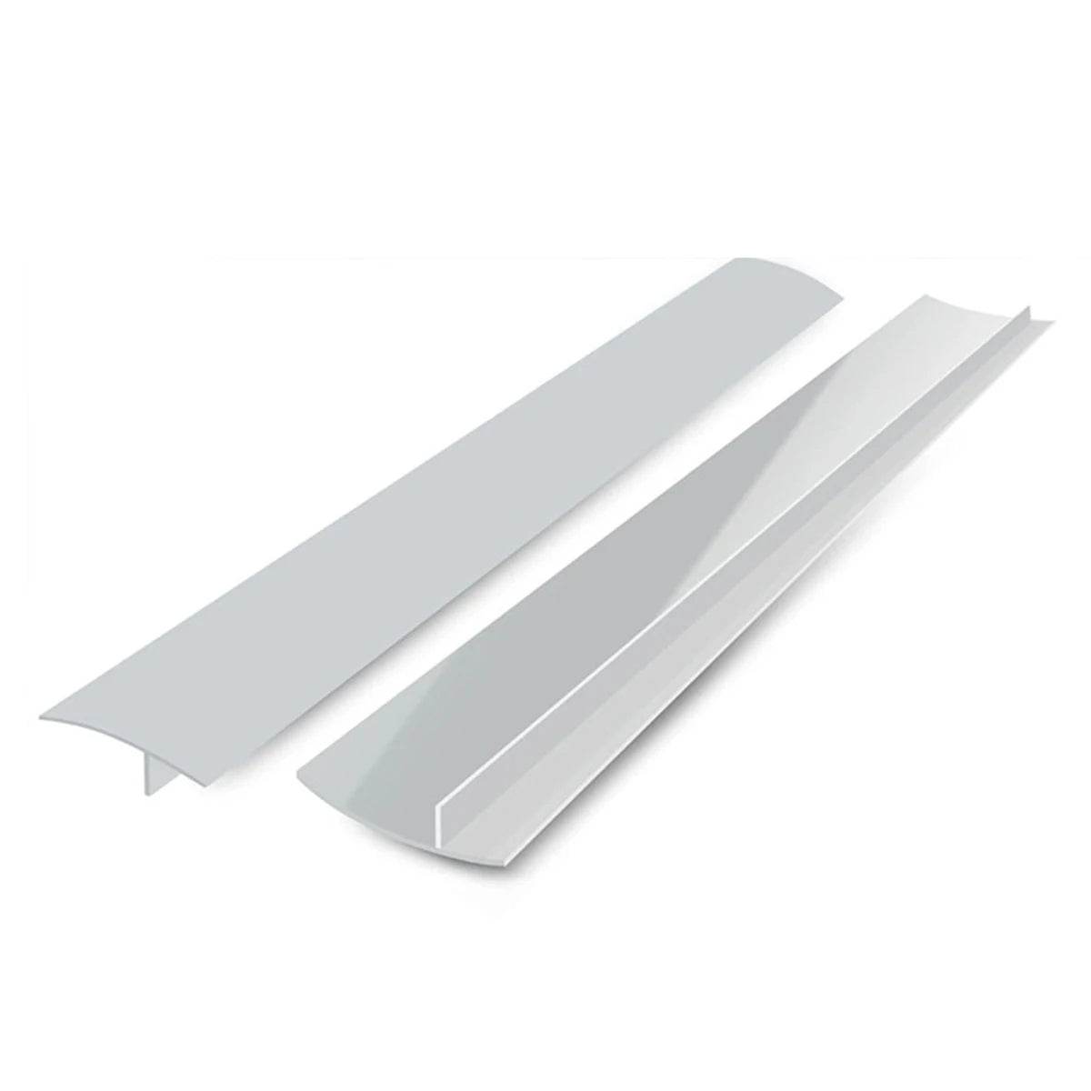 Bande d'étanchéité en silicone pour la protection de la cuisinière et du comptoir de cuisine – Anti-huile et anti-éclaboussures
