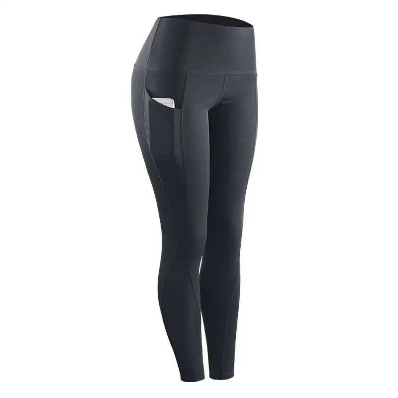 3-Pack Women Compression Skinny Fitness Leggings with Pockets