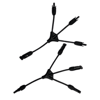 Nature's Generator 3-Way MC4 Branch Connectors