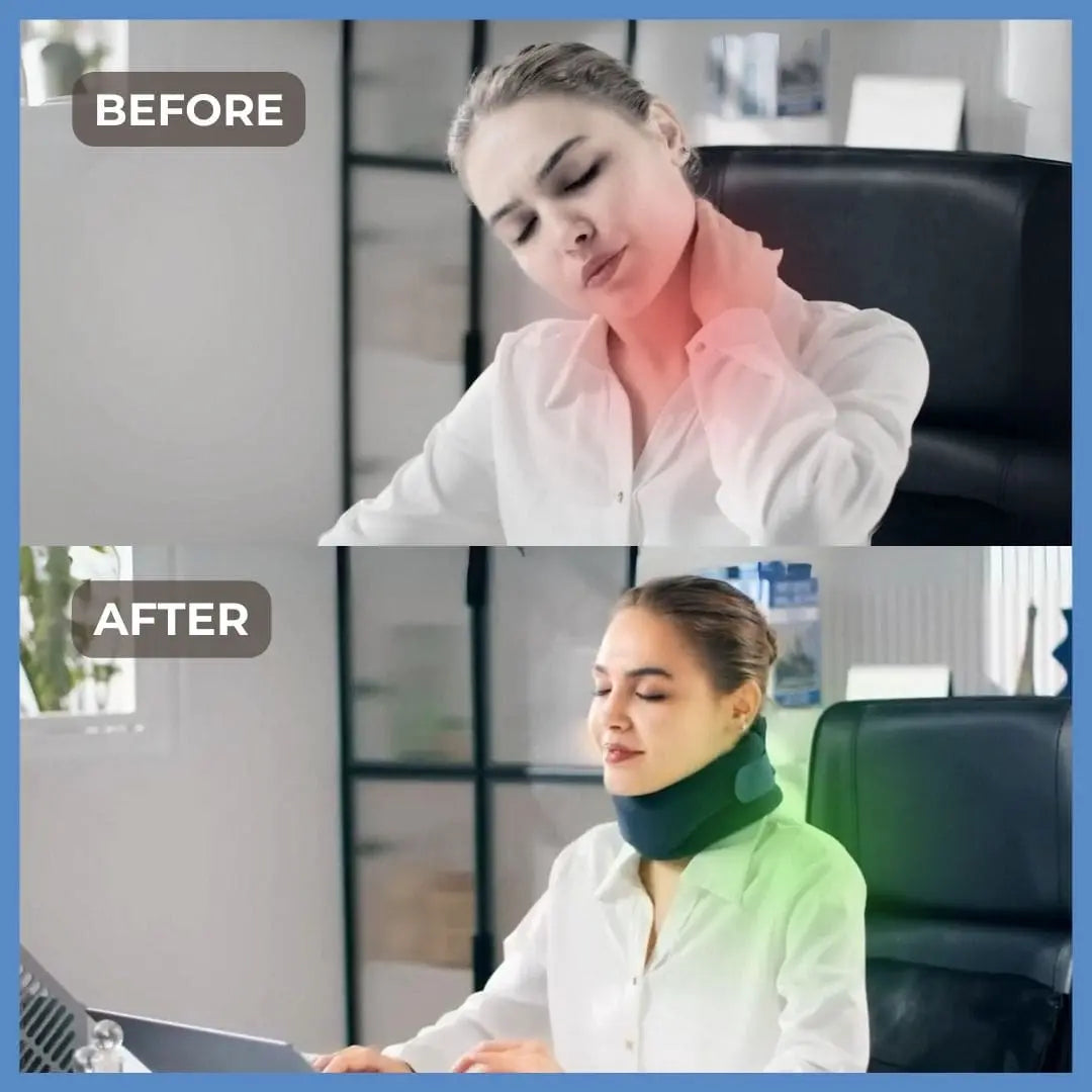 Anti Snoring Neck Pillow Ergonomic Cervical Sleep Support