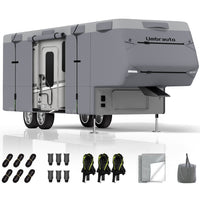 Housse de VR Umbrauto à 5 Roues, 7 Couches, Anti-UV, Imperméable et Respirante pour Camping-Car