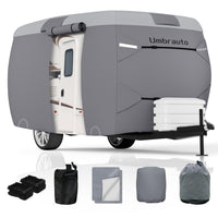 Umbrauto 7 Layers Top Fiberglass Travel Trailer Cover