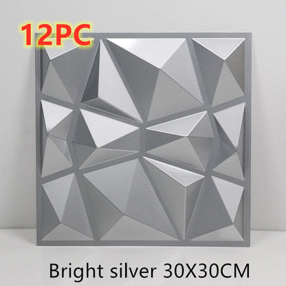3D solid background wall panel